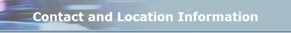 Contact and Location Information